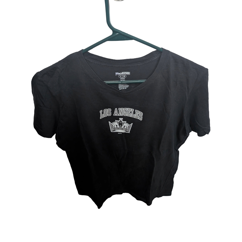 Men's Black Los Angeles Kings Jonathan Quick Player T-shirt